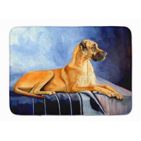 Carolines Treasures Natural Fawn Great Dane Machine Washable Memory Foam Mat 7204RUG